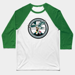 UK IRL Eagles Old School Baseball T-Shirt